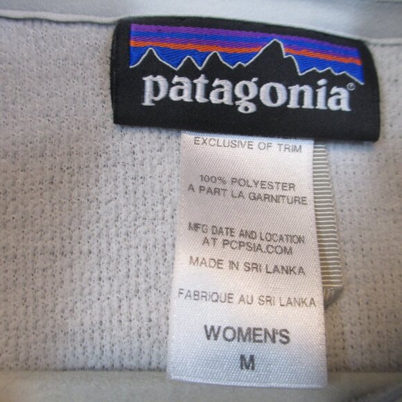 Patagonia Better Jacket Womens Gray Fleece Full Zip Cargo Pockets Size Medium - Picture 10 of 13